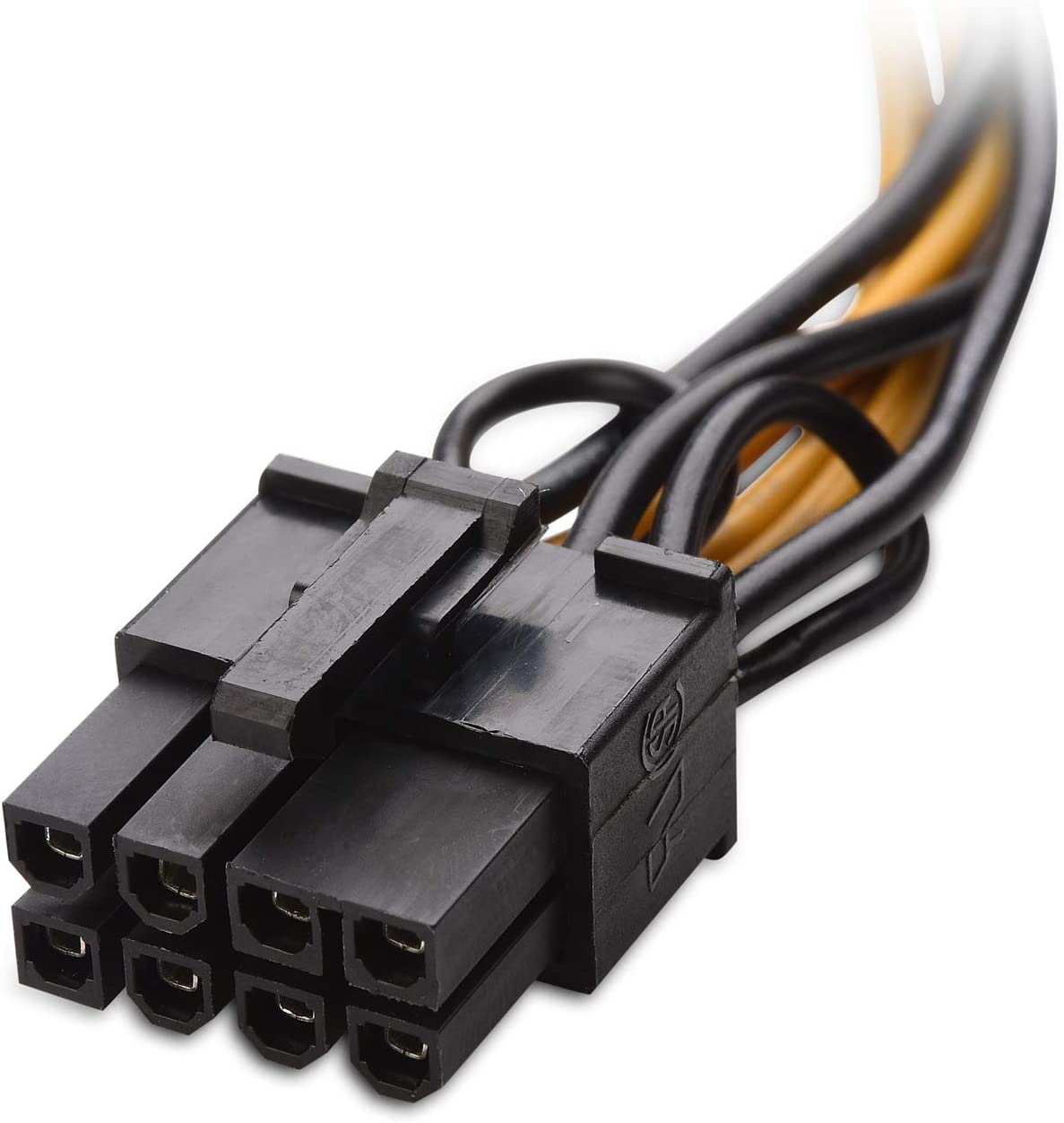 6pin female to 8pin (6+2) male PCIe Power Adapter Cable