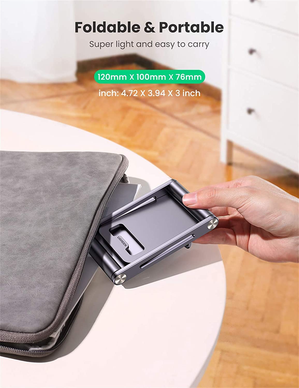UGREEN Adjustable Aluminium Phone Holder