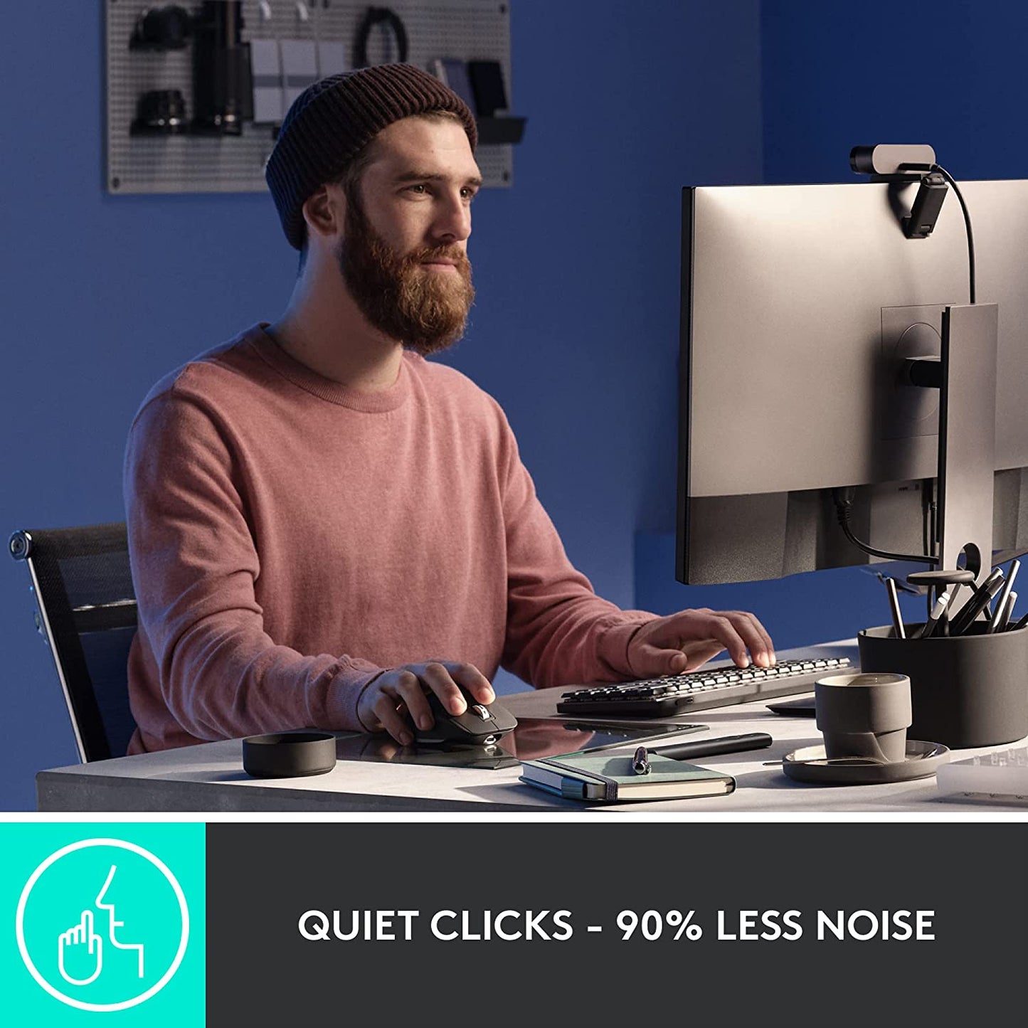 Logitech MX Master 3S - Wireless Mouse for Professionals