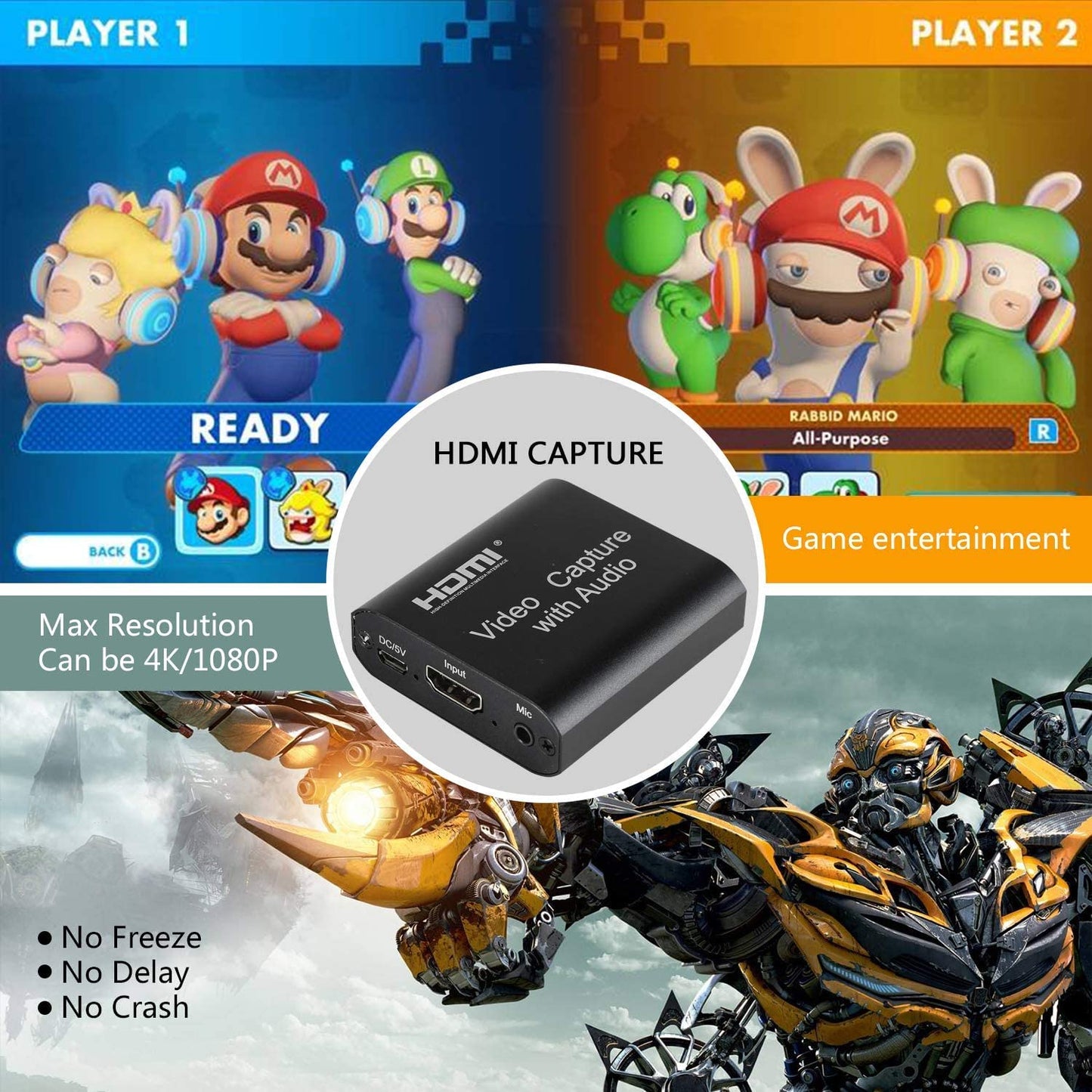 HDMI Capture Card With Audio