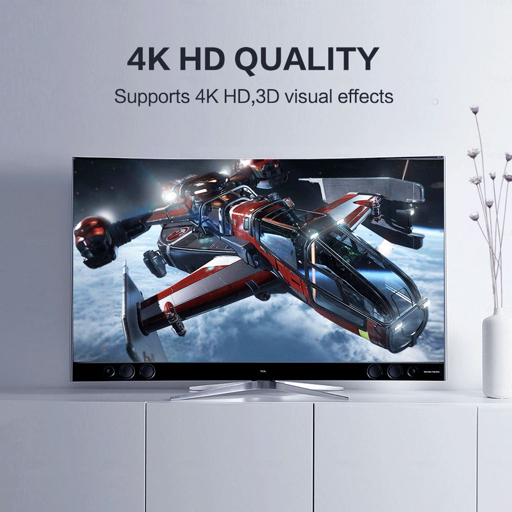 4K HDMI Splitter Adapter - 1 In to 2 Out