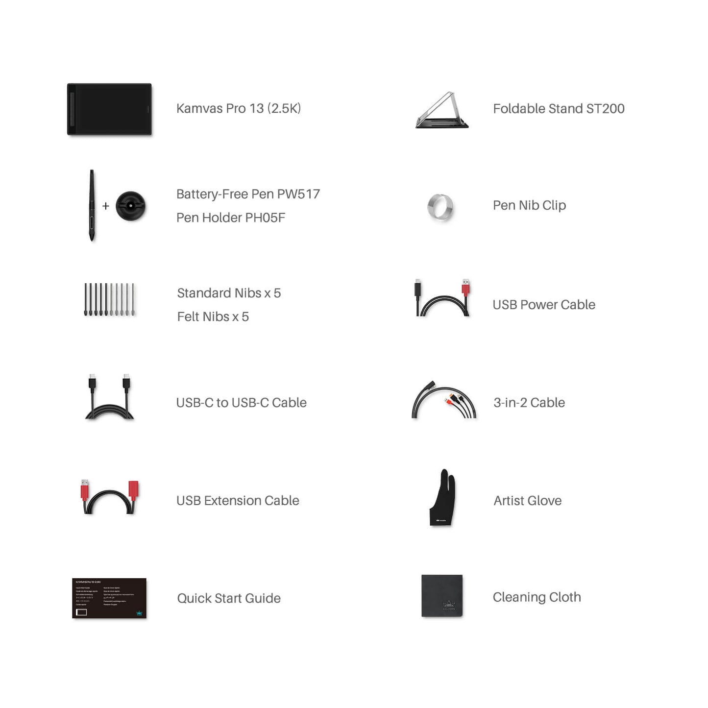 HUION Kamvas Pro 13 (2.5K) - Graphics Drawing Tablet