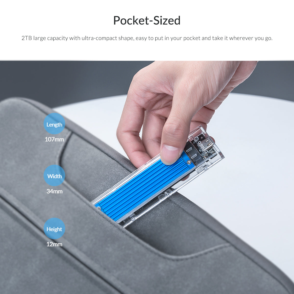 Orico NVME M.2 SSD Enclosure