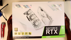 ZOTAC RTX3080 Graphics Card Unboxing