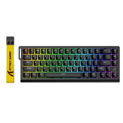 Attack Shark X68 HE - 60% Wired Magnetic Switch RGB Gaming Keyboard