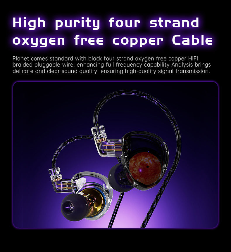 ND Planet - 12mm Single Dynamic Driver Earphones 1DD IEM