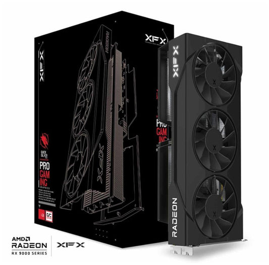 XFX SWIFT AMD Radeon RX 9060XT OC GPU - 16GB GDDR6 Graphics Card
