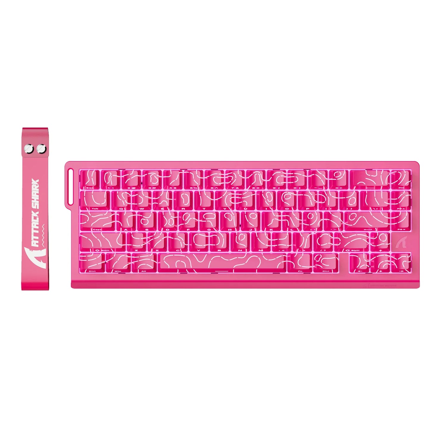 Attack Shark X68 HE - 60% Wired Magnetic Switch RGB Gaming Keyboard
