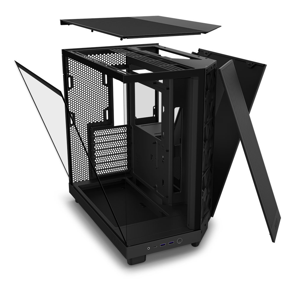 NZXT H6 Flow - ATX Tempered Glass Mid-Tower Case