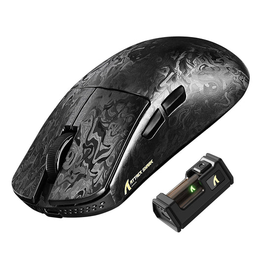 Attack Shark R11 ULTRA - Carbon Fiber  8K Wireless Gaming Mouse