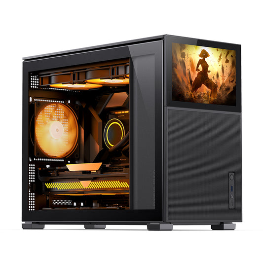 Jonsbo D31 Mesh Screen - mATX Tempered Glass Mid-Tower Case