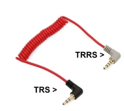 Godox 3.5mm TRS to TRRS Audio Cable - GAC-1C4