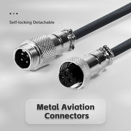 Attack Shark C01PRO Coiled USB-C Cable