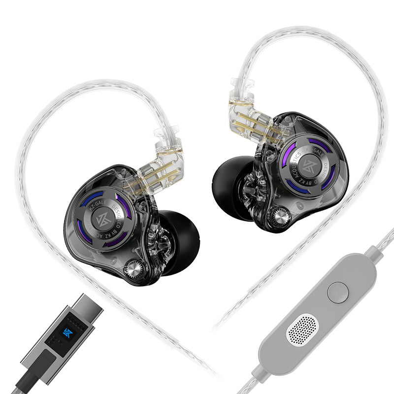 KZ Gale - Single Dynamic Driver Earphones 1DD Gaming IEM