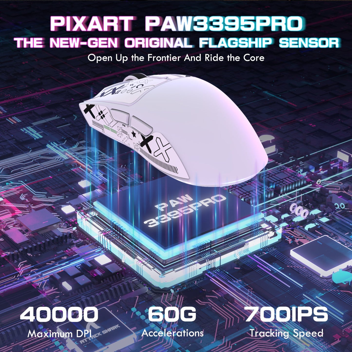 Attack Shark X1 - Wireless Gaming Mouse