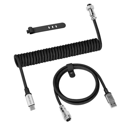Attack Shark C01PRO Coiled USB-C Cable