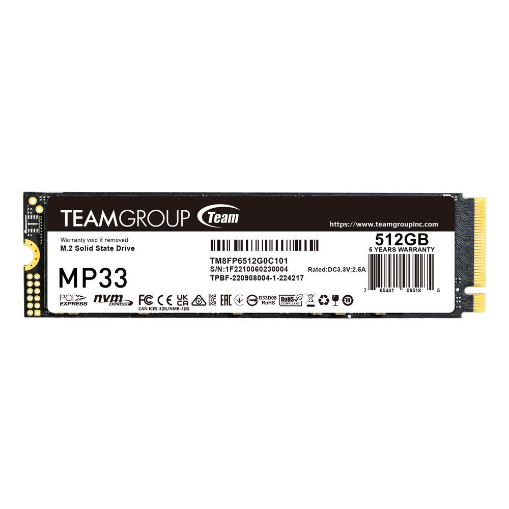 TEAM MP33 Gen3 NVMe SSD