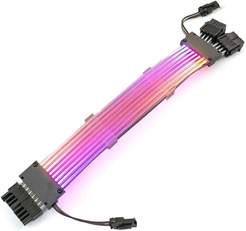 5V 3-pin RGB Splitter ARGB Splitter Cable - 5V 3-Pin Addressable RGB 1 ...