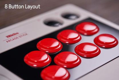 8Bitdo Arcade Stick  - Switch Windows Raspberry