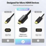Ugreen Micro HDMI Male to HDMI Female Adapter - 4K 60hz