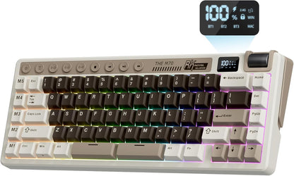 Royal Kludge RK M70 - 75% Wireless/Wired Mechanical RGB Gaming Keyboard