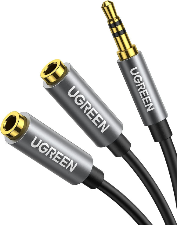 UGREEN AV123 - 3.5mm Male to 2 Female Headphone Splitter Cable
