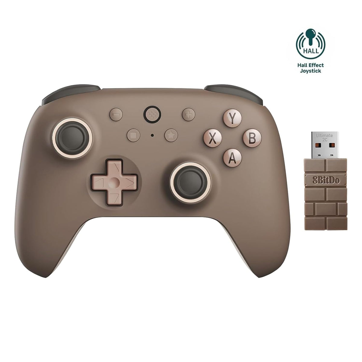 8Bitdo Ultimate 2C Wireless Hall Effect Joystick Controller - Windows and Android