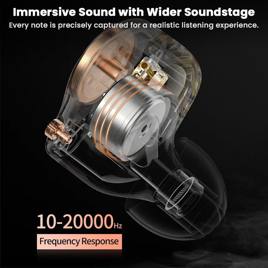 KZ EDX Pro 2 - Single Dynamic Driver Earphones 1DD IEM