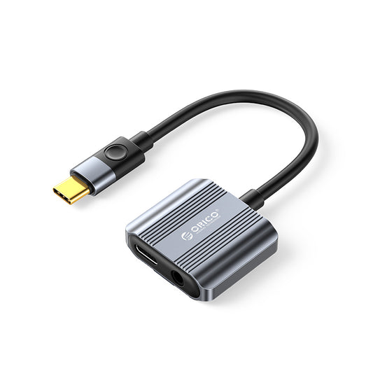 ORICO USB C to 3.5mm Headphone and Charger Adapter - 2 in 1