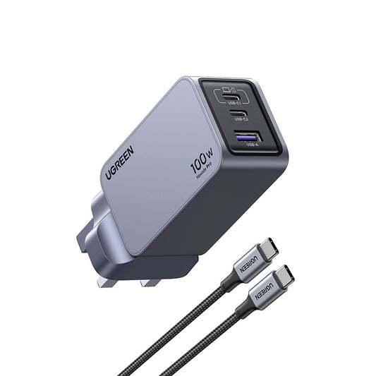 UGREEN Nexode PRO 100W GaN Fast Charger + 100W Cable - X757