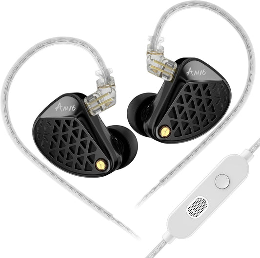 KZ AM16 - 16 Driver Balanced Amateur Earphones IEM