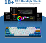 Royal Kludge RK61 Plus - 60% Wireless/Wired Mechanical RGB Gaming Keyboard