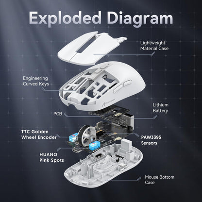 Attack Shark X6 - Wireless Gaming Mouse
