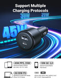 Ugreen 63W Fast Car Charger Adapter