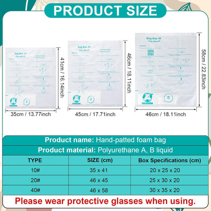 Expanding Foam Packaging Bags - Fragile Goods Packaging Bags