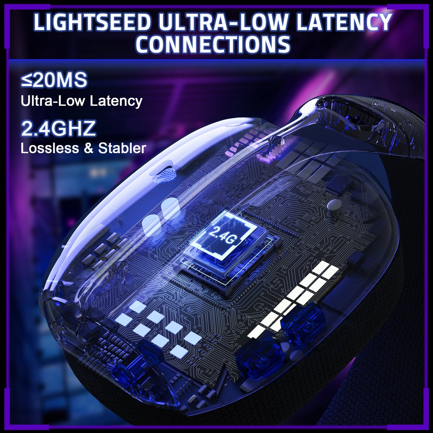 Attack Shark L80 PRO - Wireless Gaming Headset