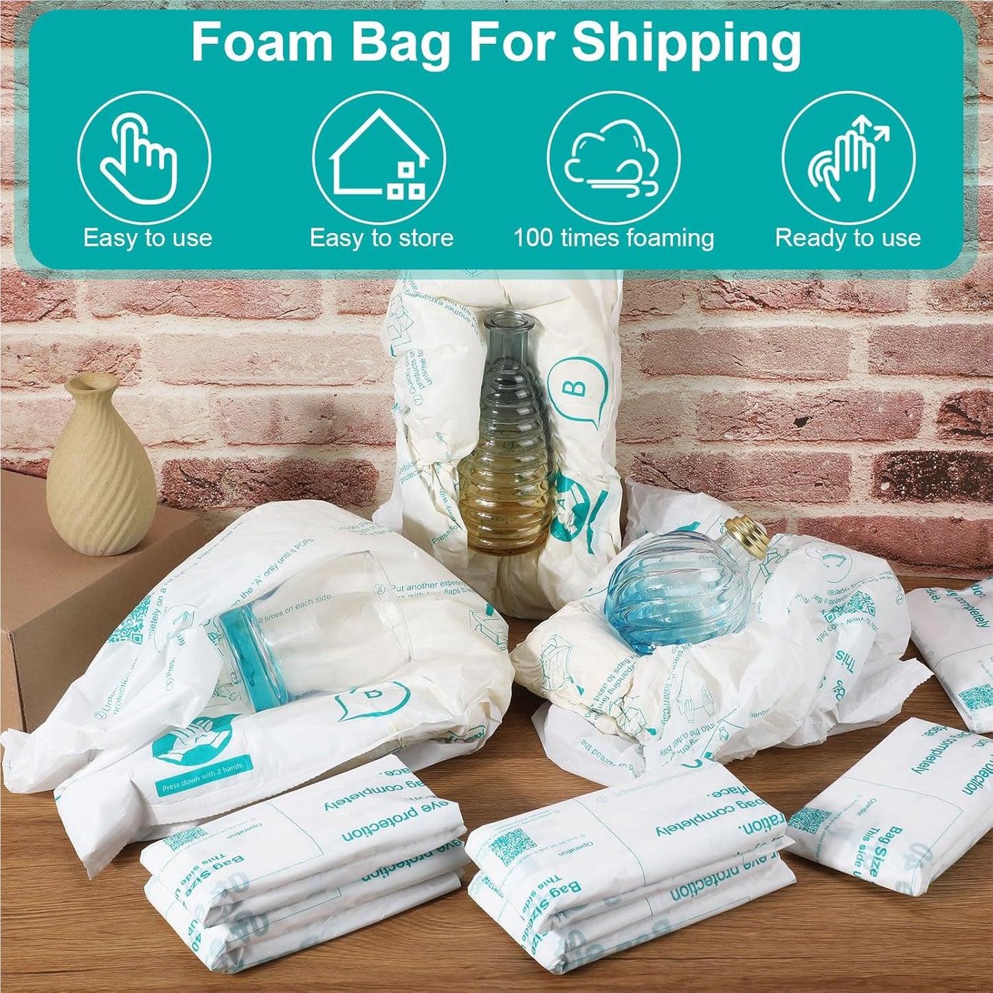 Expanding Foam Packaging Bags - Fragile Goods Packaging Bags