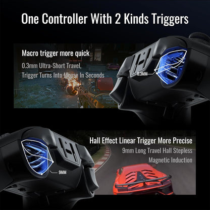 Flydigi Vader 4 Pro Wireless Hall Effect Joystick Controller - Windows Android Switch