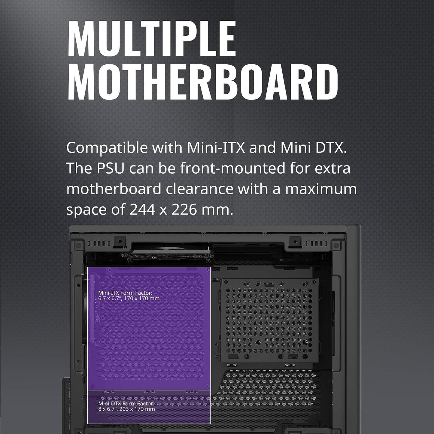 Cooler Master MASTERBOX NR200 - Mini ITX Case