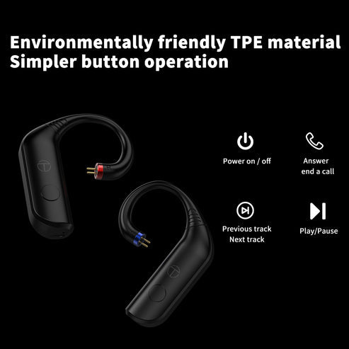 TRN BT20 PRO - True Wireless Bluetooth Earphone Hooks