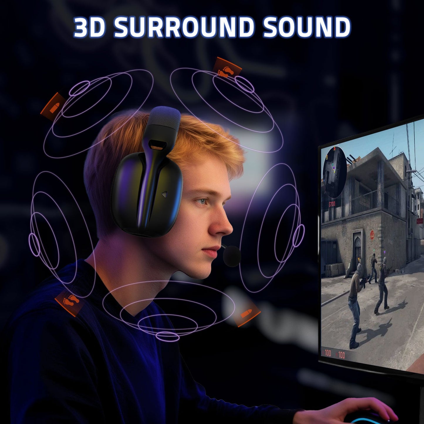 Attack Shark L80 PRO - Wireless Gaming Headset