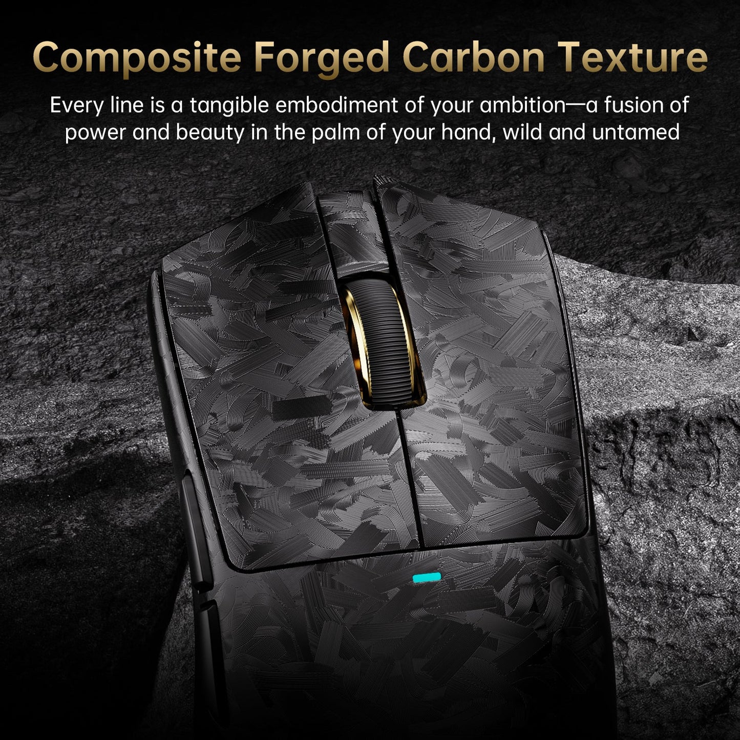 Attack Shark X11 ULTRA - Carbon Fiber 8K Wireless Gaming Mouse
