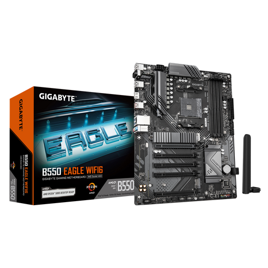 GIGABYTE B550 EAGLE WiFi6 - AMD ATX AM4 Motherboard
