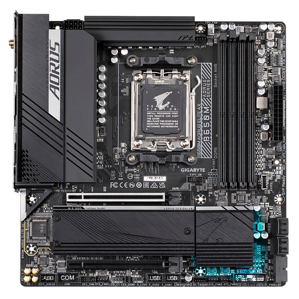 GIGABYTE B650M AORUS ELITE AX - mATX AMD AM5 Motherboard