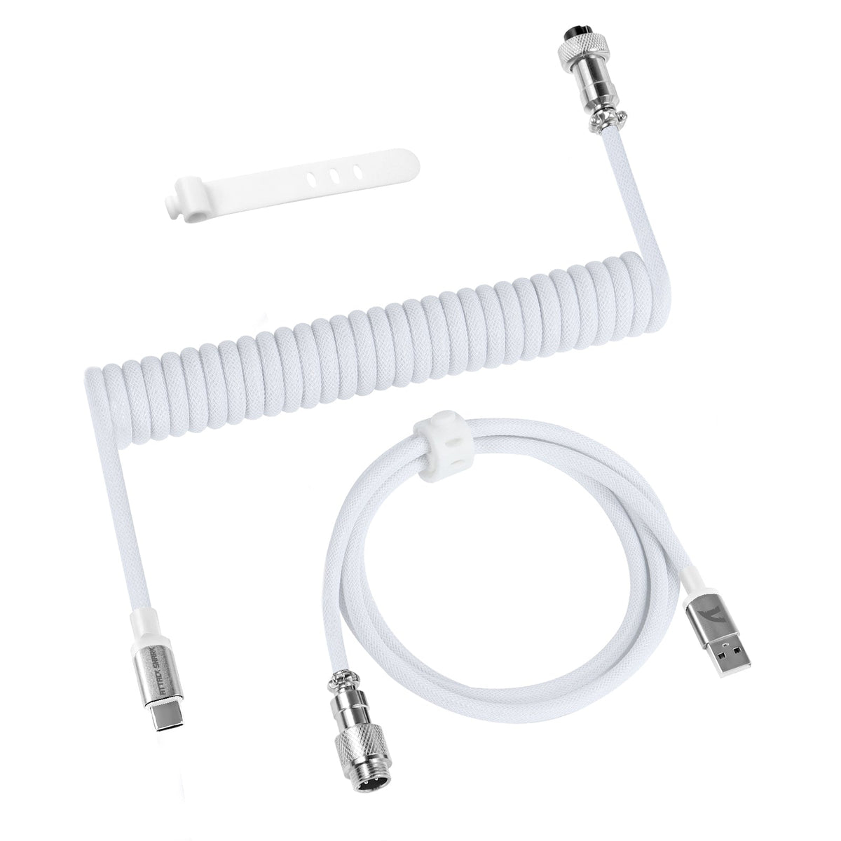 Attack Shark C01PRO Coiled USB-C Cable