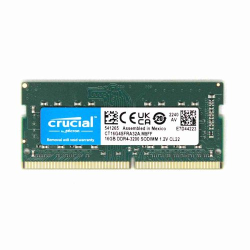 Crucial Basics 3200MHz DDR4 SODIMM Laptop Memory - 16GB / 32GB