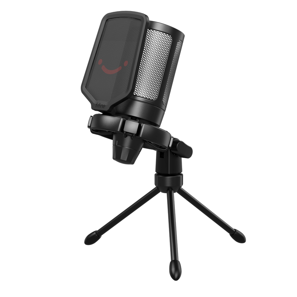 FIFINE AmpliGame A6V -  USB Condenser Microphone for Gaming