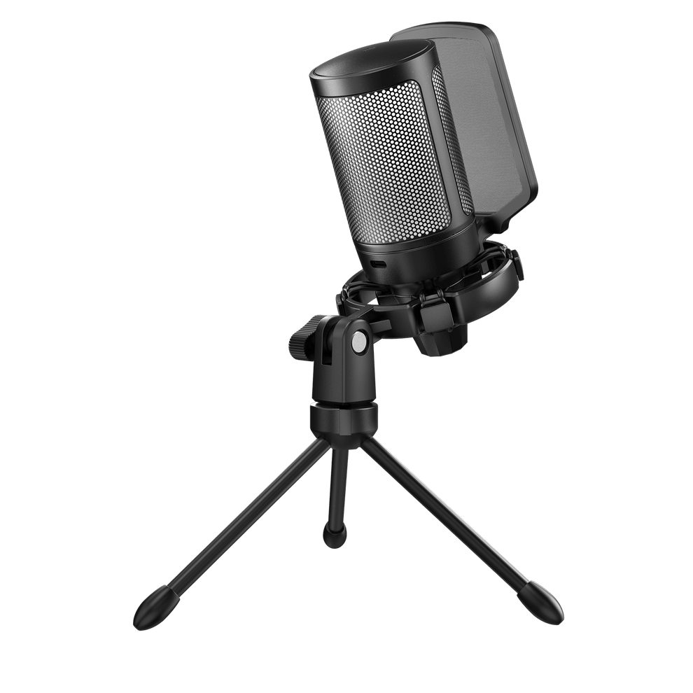 FIFINE AmpliGame A6V -  USB Condenser Microphone for Gaming