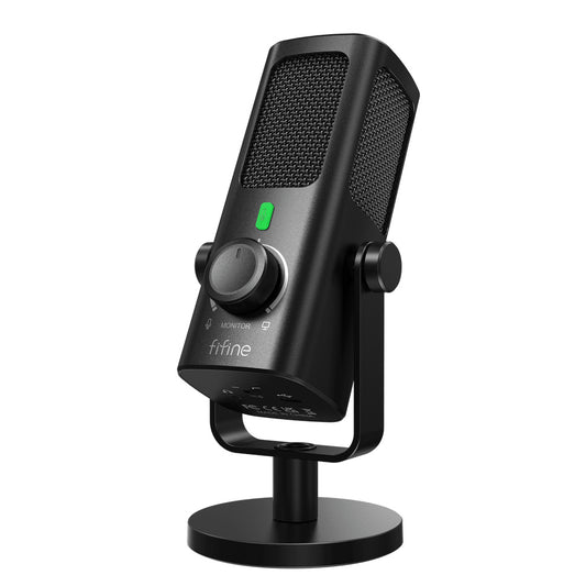 FIFINE AmpliTank Profile3 - USB Condenser Microphone for Streaming / Recording