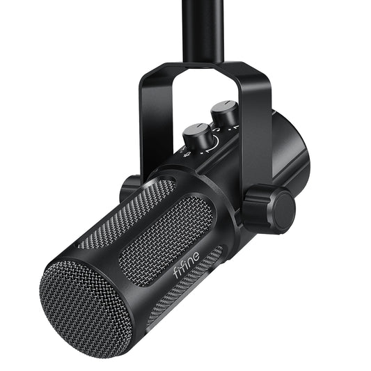 FIFINE AmpliTank Tank6 - USB/XLR Dynamic Microphone for Podcasting